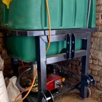 سمپاش سبز پشت تراکتور ۶۰۰ لیتری