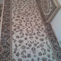 فرش کناره کرم رنگ ۶ متری