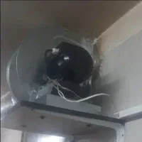 فن مکنده سانتریفیوژ