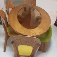 میز غذاخوری ۶ نفره در حد نو،بی خط و خش