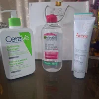 شوینده سراوی . ترمیم کننده avene . میسلار گارنیر