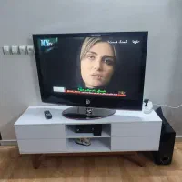 میز تلویزیون بوفه تمام چوب