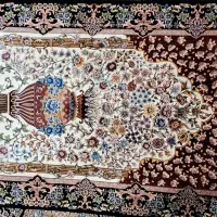 فرش قالیچه طرح دستبافت|فرش|قم, نخودی|دیوار