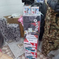 جارو برقی . اجاق گاز رومیزی . هود آشپزخانه