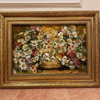 فروش تابلو فرش دست بافت ابریشم تبریز