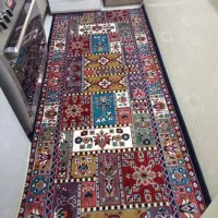 2 عدد فرش کناره سنتی نو به همراه یک پادری|فرش|تهران, اتابک|دیوار