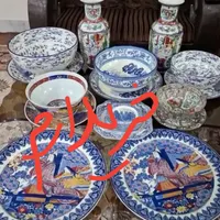 کاسه بشقاب|کلکسیون اشیاء عتیقه|رشت, انصاری|دیوار