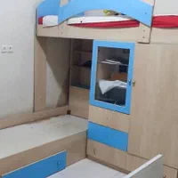 تخت دو طبقه نوجوان|تخت و سرویس خواب|کرج, شاهین‌ویلا|دیوار