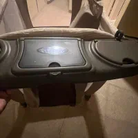 پارک کودک و صندلی غذا(فروش باتخفیف تا۲۵ ام  ماه)|کالسکه و لوازم جانبی|تهران, حکمت|دیوار
