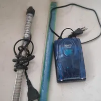 بخاری و پمپ و سنگ هوا اکواریوم