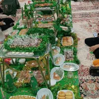 سفره های محرم ،سفره رقیه ،سفره ابوالفضل ،سینی قاسم