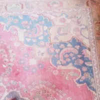 یک تخته فرش دستباف قدیمی تقریباصدساله|فرش|ری, |دیوار