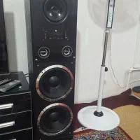 اسپیکر دوقلو برند DJ سالم بلوتوث و فلش