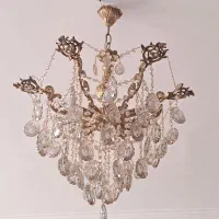 دوعددلوستر برنز|لوستر و چراغ آویز|قزوین, |دیوار