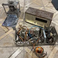 رادیو لامپی تلویزیون لامپی و سماور نفتی