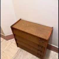 جاکفشی چوبی ۴ طبقه در دار