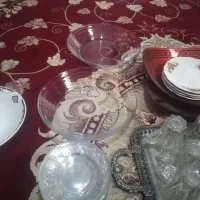 1دست برنج خوری و خورشت خوری و2دست میوه خوری انگشتی|ظروف سرو و پذیرایی|کرمانشاه, |دیوار