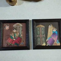 تابلو زیبا قدیمی 2 عدد|تابلو، نقاشی، عکس|بهارستان, |دیوار