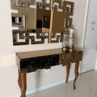 ساعت ایستاده و کنسول و آینه|صنایع دستی و سایر لوازم تزئینی|گنبد کاووس, |دیوار