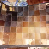 کلاژ فرش 40 تیکه پوست وچرم