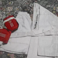 لباس کاراته با محافظ پا مناسب تا کلاس ۵و۶