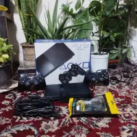 پلی‌استیشن۲فلشخوربادو دسته‌شکداراصلی‌ تمام تجهیزات