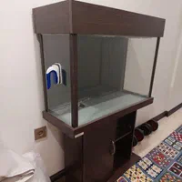 آکواریو م ۱ متری کامل با تمام لوازم