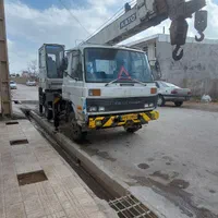 جرثقیل ۷ تن دکل بلند و بالابر ۲۲ متری|خدمات حمل و نقل|یاسوج, |دیوار