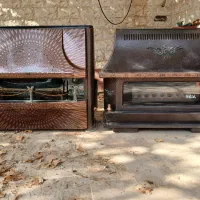 دوعدد بخاری گازی طرح شومینه در حد نو