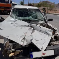 پراید صبا تصادفی اسقاطی  مدل ۸۲