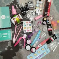 وسایل کاشت ناخن کاملا نو و سالم