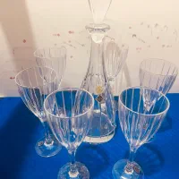 سرویس هفت پارچه جام  و گیلاس بوهمیا   چک