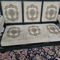 دو سرویس مبل سلطنتی و راحتی با میز عسلی شیشه ای|مبلمان خانگی و میز عسلی|زاهدان, |دیوار