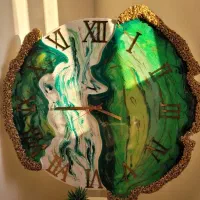 ساعت وتابلو لوکس زیبا