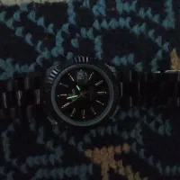 ساعت زنانه شیک عقربه ی شب رنگ