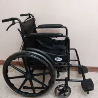 اسکیت. ویلچر سایز بزرگ GOLFI نو. تاشو وترمزدار