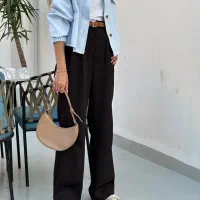 شلوار نیم بگ کرپ فروش یکجا به صورت عمده