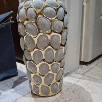 گلدان طلایی|صنایع دستی و سایر لوازم تزئینی|تهران, وحیدیه|دیوار