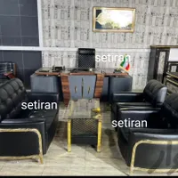 مبلمان اداری ونیم ست اطلس فرم طلایی|دفتر کار|تهران, یافت‌آباد|دیوار