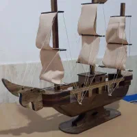 قایق چوبی نو نو