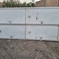 کمد فلزی سفید ۴ درب * بسیار محکم و مناسب انباری
