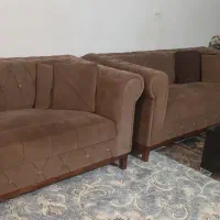 یک دست مبل هفت نفر در حد نو|مبلمان خانگی و میز عسلی|قشم, |دیوار