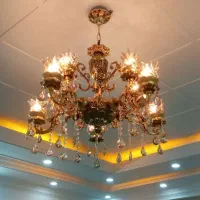 لوستر شاه پسند|لوستر و چراغ آویز|سبزوار, طبرسی (جعفرآباد)|دیوار