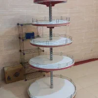 قفسه گردان ۵ طبقه