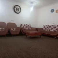 مبلمان ۷ نفره به همراه جلومبلی و ۲عدد عسلی|مبلمان خانگی و میز عسلی|اهواز, منبع اب|دیوار