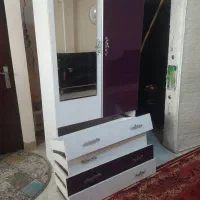 تشک دونفره وکمد لباس 4کشو دو درب سالم هردو با هم|تشک تختخواب|فردیس, شهرک شهید حسینی|دیوار