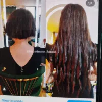 اکستنشن موی طبیعی ترمیم همکار شاخه ای۵ ریمورایگان.|خدمات آرایشگری و زیبایی|لنگرود, |دیوار