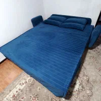 تخت دو نفره مبل شو کم جا|تخت و سرویس خواب|دماوند, گیلاوند|دیوار