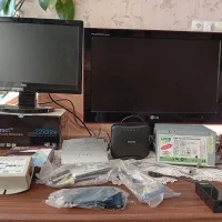 مودم ومانیتور۲۰LGوایلدپاورDVDرایتر ولوازم کامپیوتر