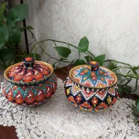 شکلات خوری میناکاری در طرح و رنگ و سایز های مختلف|صنایع دستی و سایر لوازم تزئینی|تهران, خلیج فارس|دیوار